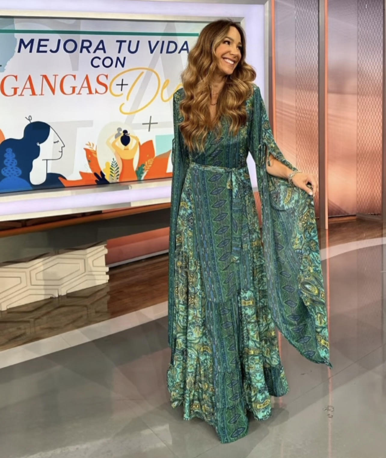 Andressa Kimono Dress
