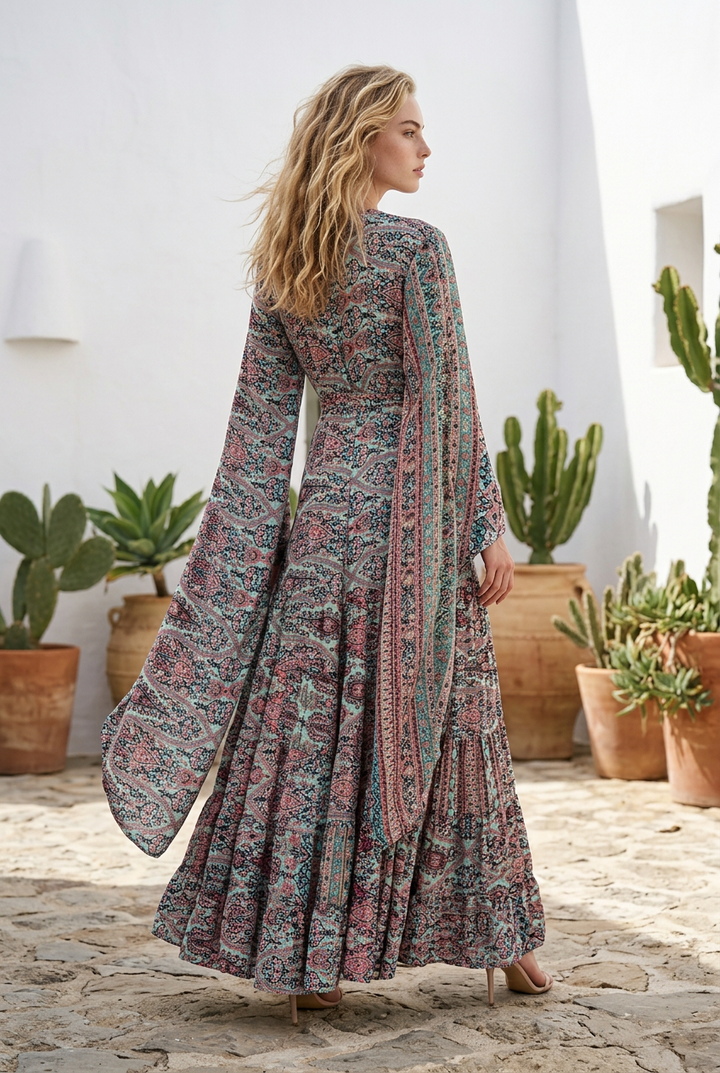 Andressa Kimono Dress