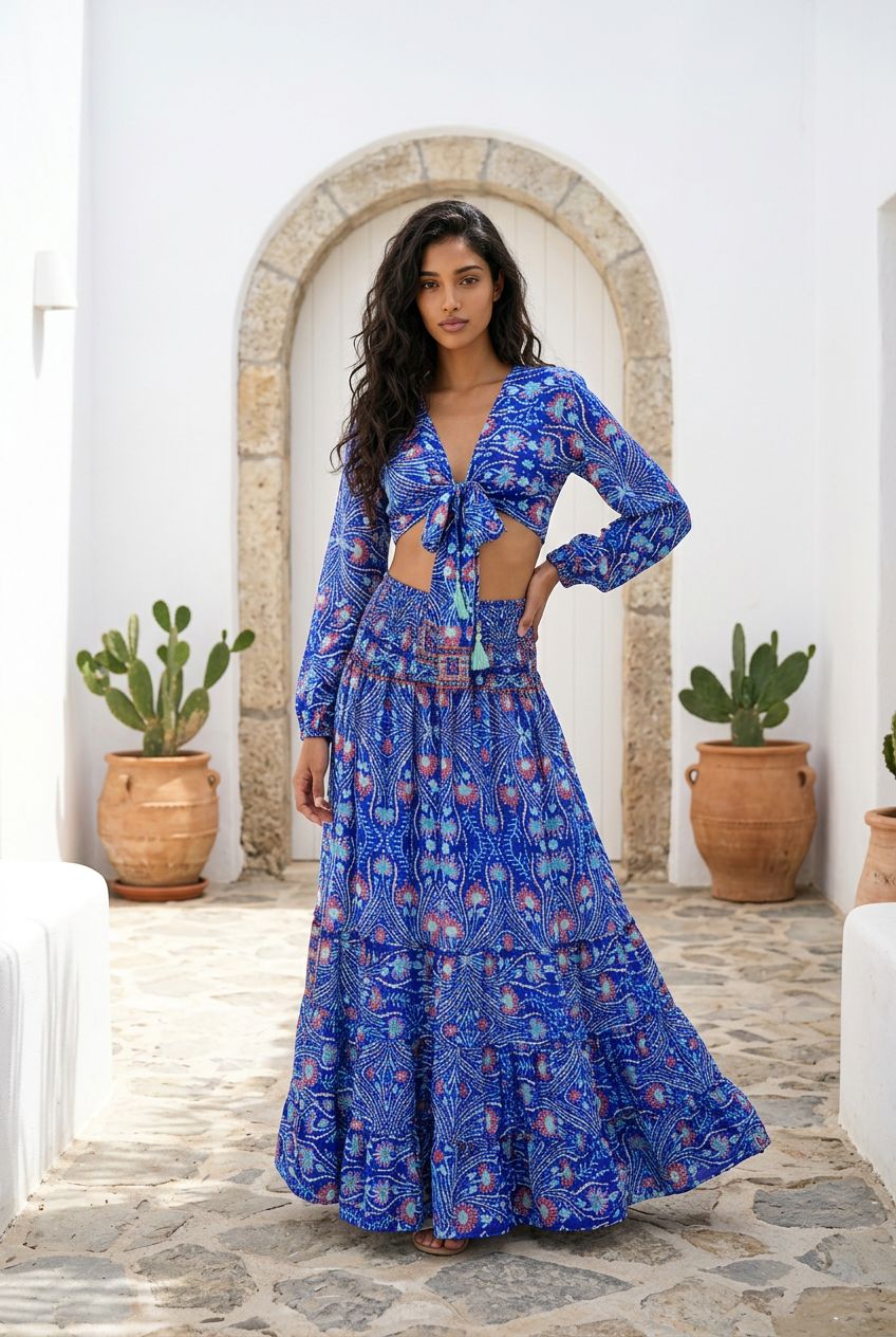 Aida Set Mykonos print