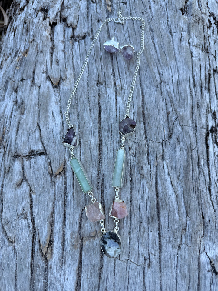 Yael Set in Silver