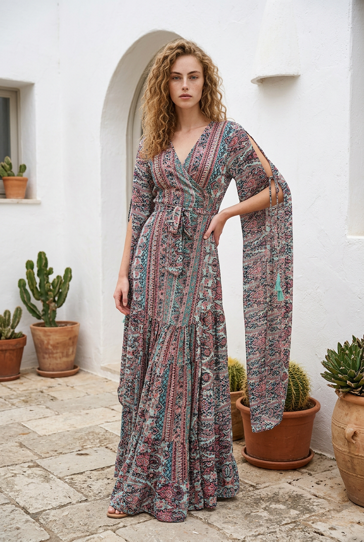 Andressa Kimono Dress