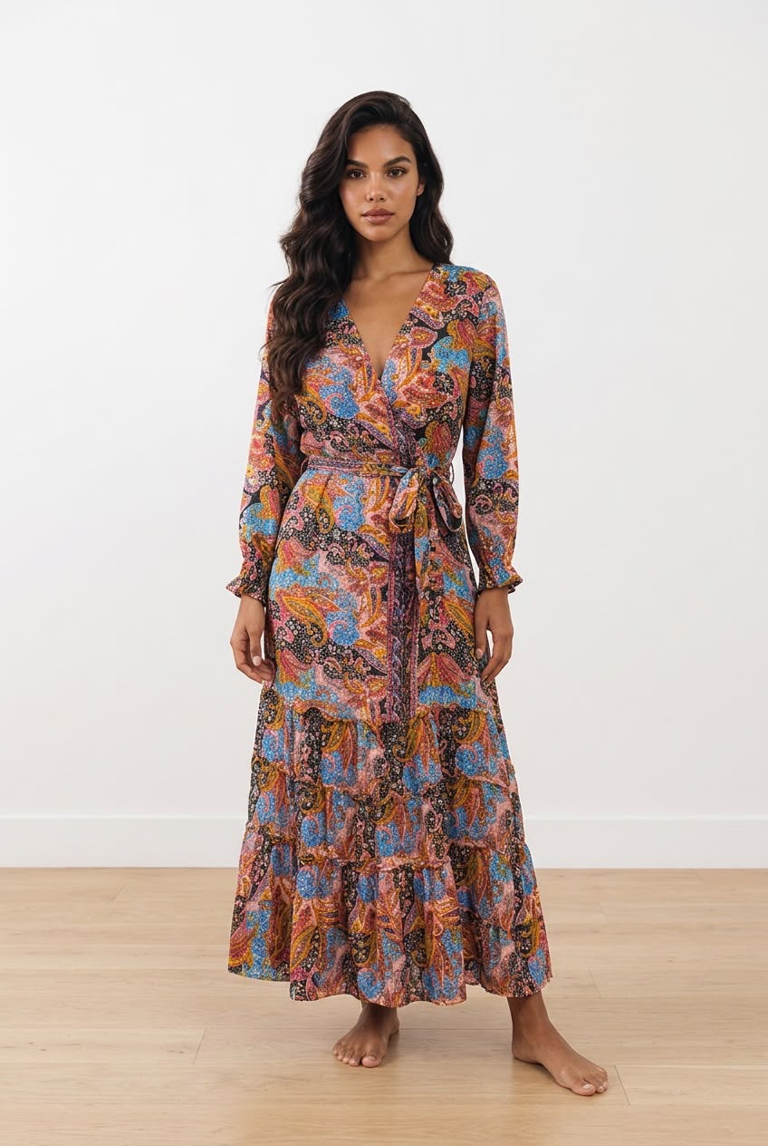 Kiara Kimono Dress