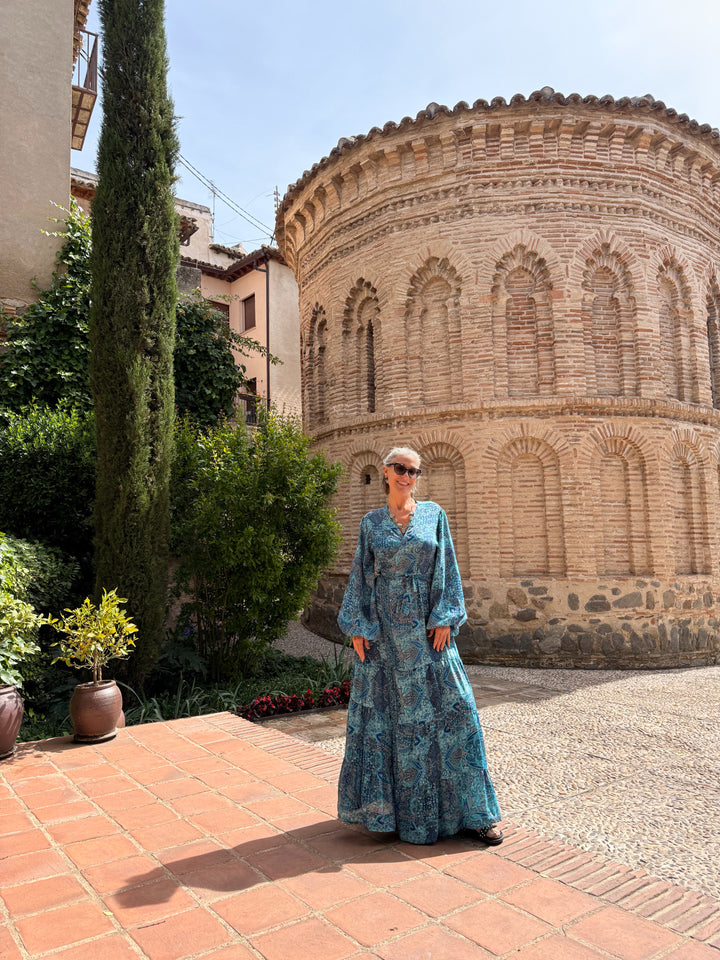 Luciana Kimono printed colors