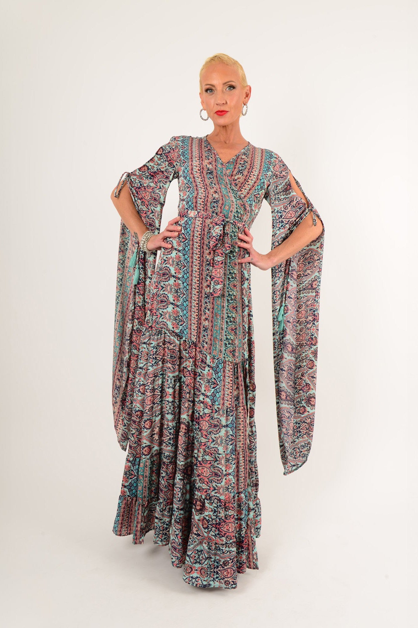 Andressa Kimono Dress