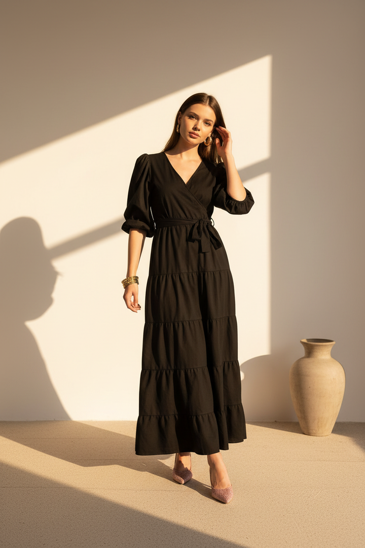 Ariana dress solid colors