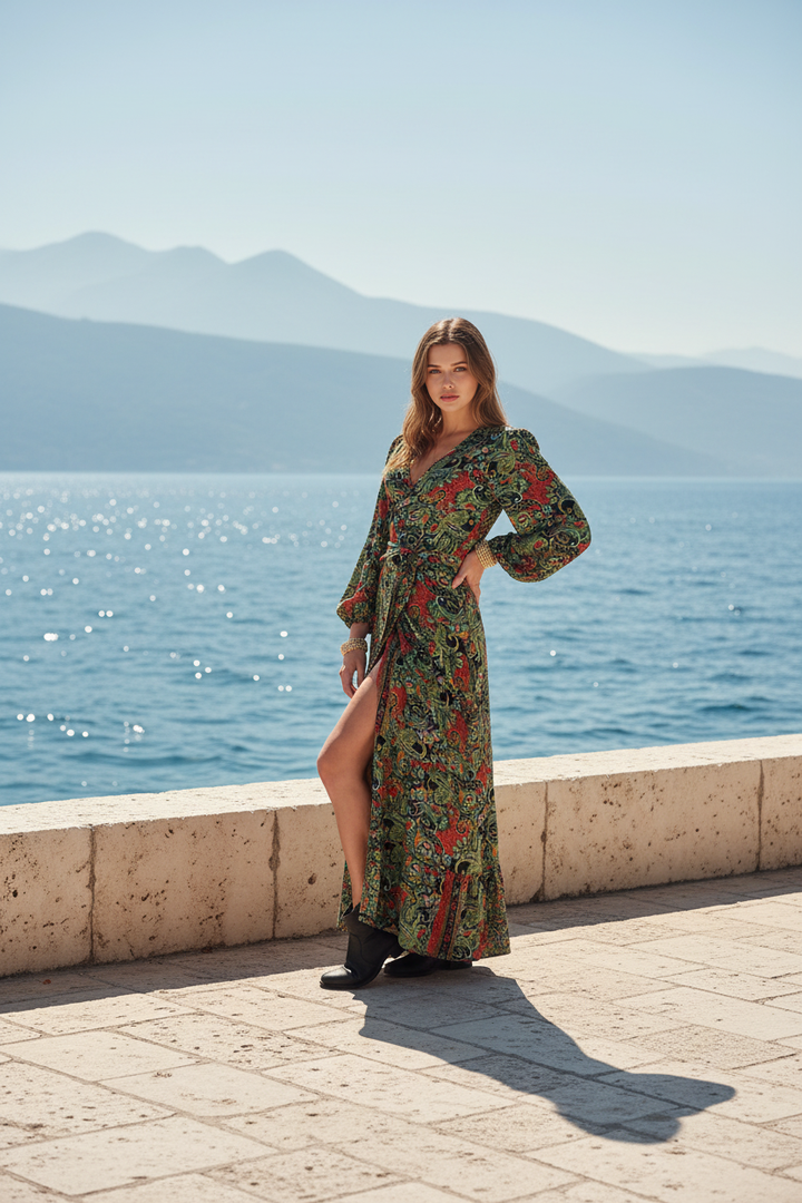 Rachel Kimono printed colors