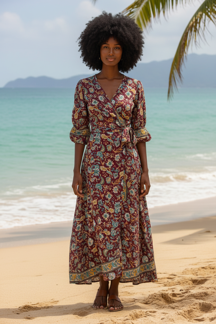 Francesca kimono dress