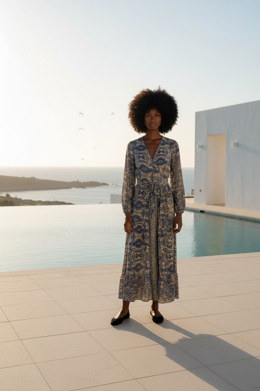 Rachel Kimono printed colors