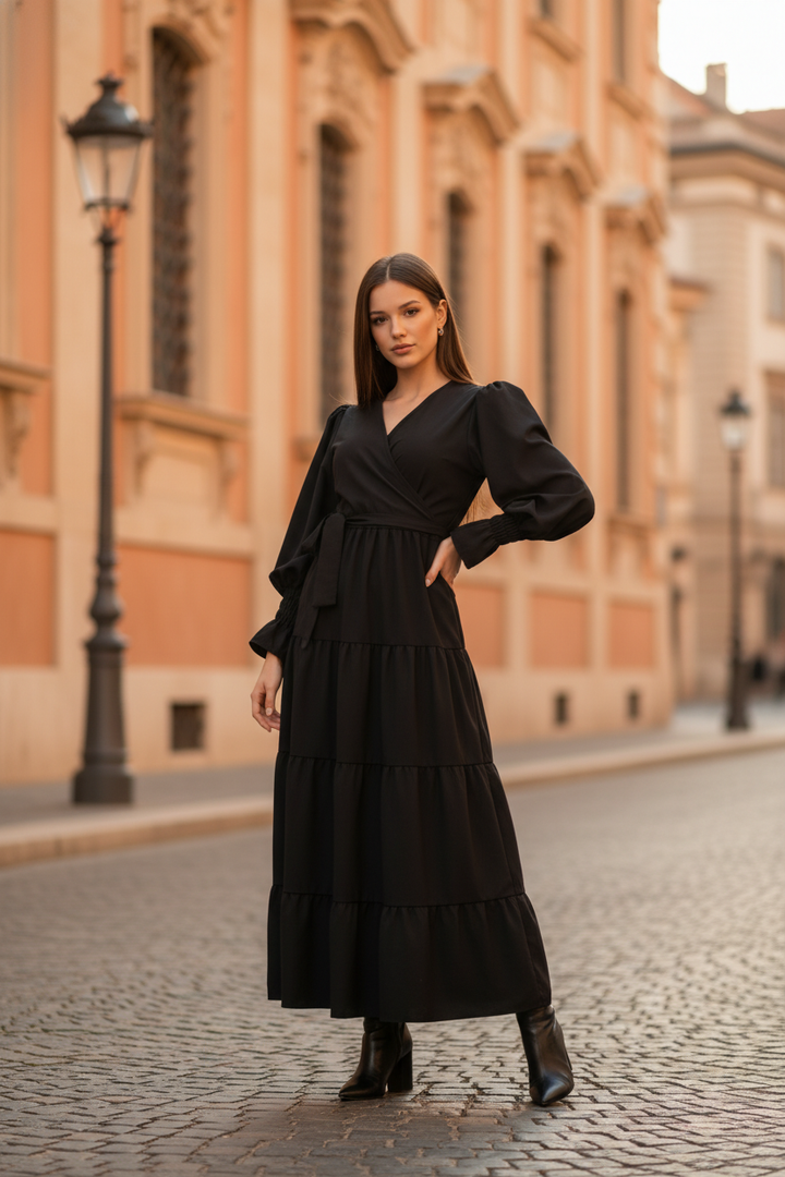 Ariana dress solid colors