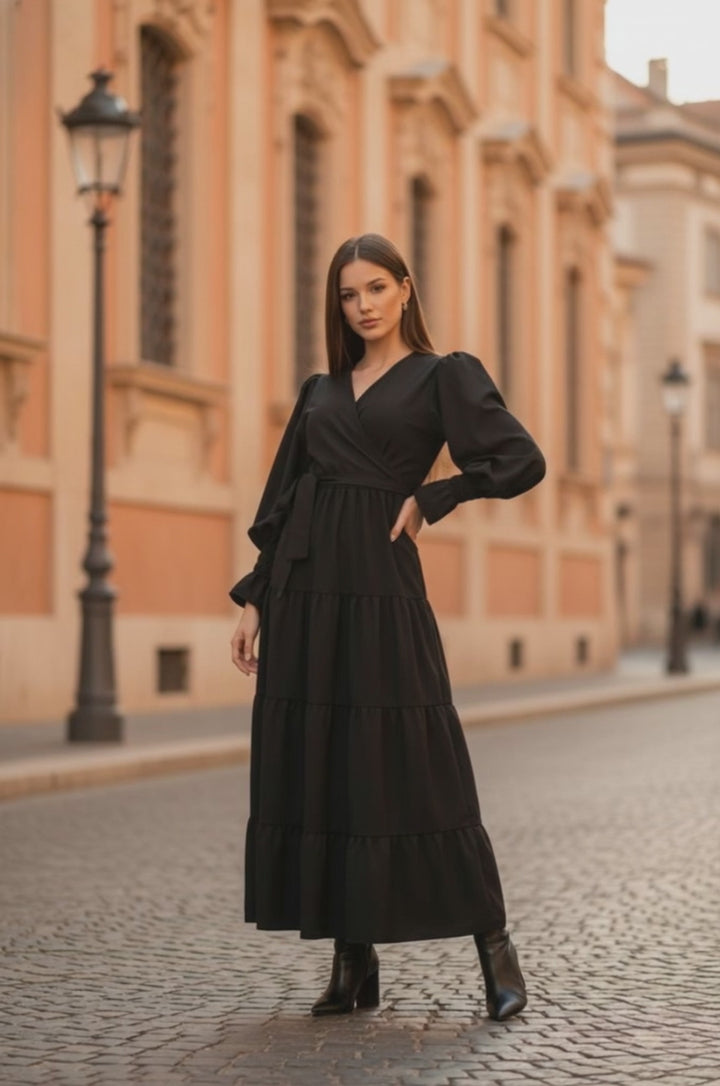 Ariana dress solid colors