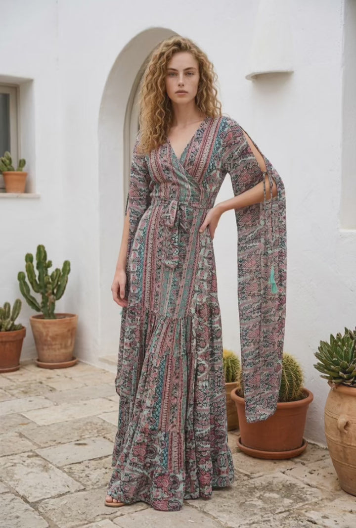 Andressa Kimono Dress