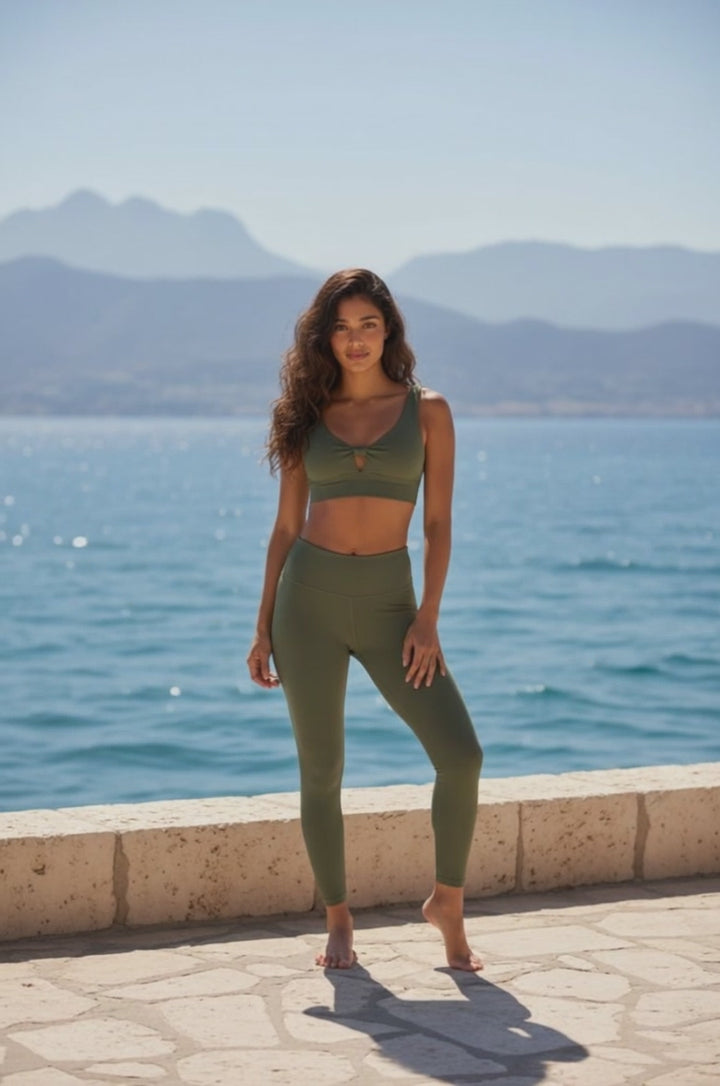 Deborah Set Olive Green